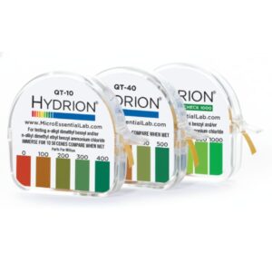 Papeles de Prueba de amonio cuaternario